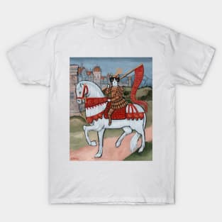 Joan of Arc as a Cat! T-Shirt